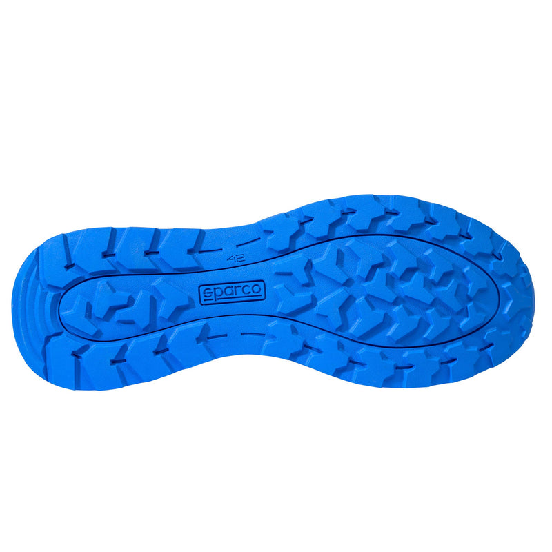 Sparco S-Pike Moulinon Occupational Shoes O2 ESD Unisex Black — Black/Light Blue