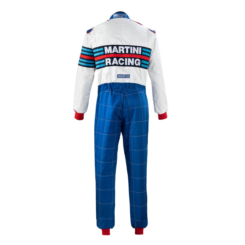 Sparco Martini Racing Competition R567 Racing Suit — Sky blue