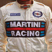 Sparco Martini Racing Competition R567 Racing Suit — White