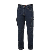 Sparco Tech Denim Dallas Work Jeans - Blue — Dark blue