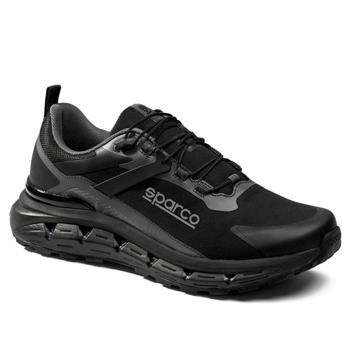 Sparco S-Pike Sisteron Occupational Shoes O2 ESD Unisex Black — Black/Dark Grey