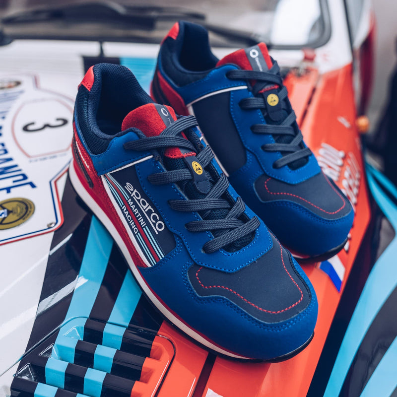 Sparco Gymkhana Montecarlo Safety Shoes S3 ESD - Navy — Navy blue