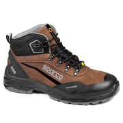 Sparco Goodwood River Occupational Shoes O1 ESD Unisex Black or Grey — Dark brown