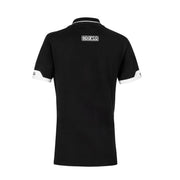 Sparco Zip Women’s Polo Shirt — Black