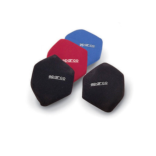 Sparco Side Lumbar Support Cushions – Black Pair — Black