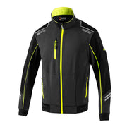 Sparco Tech Austin Light-Shell Jacket —  grigio scuro / giallo fluo