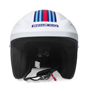 Sparco J-Pro ECE 22.06 Helmet - Gulf and Martini Racing — White
