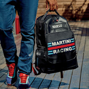 Sparco Superstage Martini Racing Backpack - Black — Black