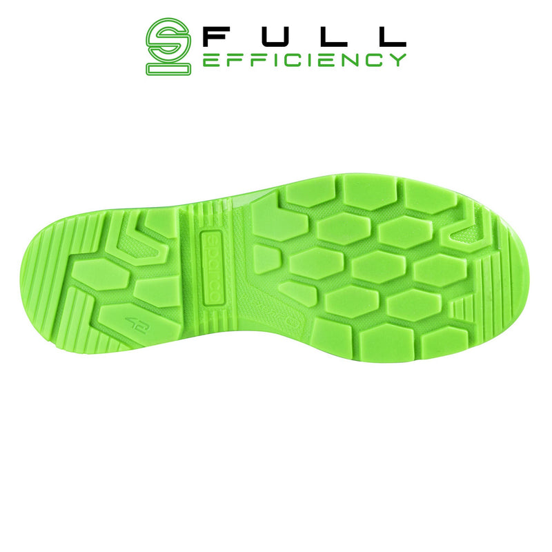 Sparco Safety Shoes S3 Indy-E Forester ESD Unisex Black — Black/Fluo green