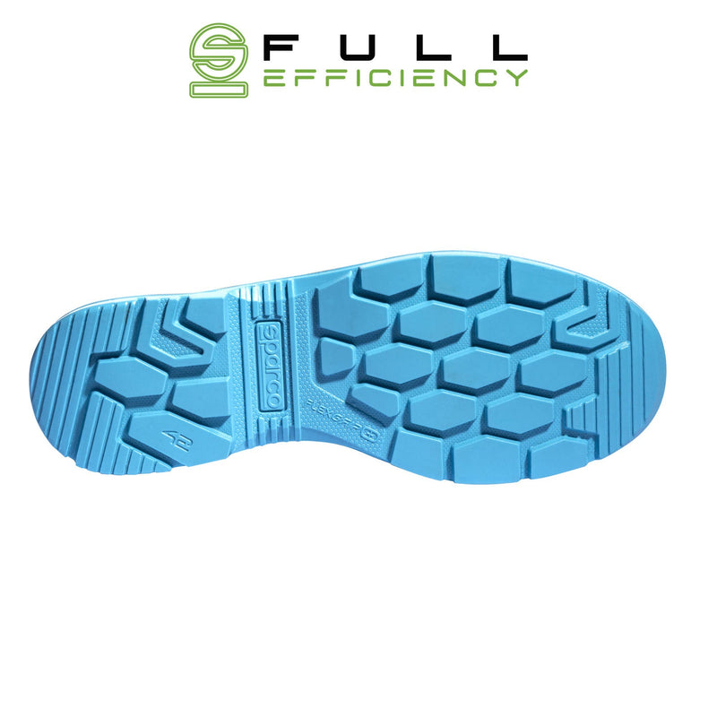 Sparco Safety Shoes S3 Indy-HE Sunny ESD Unisex Black/Light Blue — Black/Sky Blue