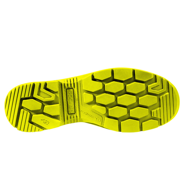 Sparco Safety Shoes S3S Indy-H Juri ESD Unisex Dark Grey/Fluorescent Yellow — Dark grey/Fluorescent yellow