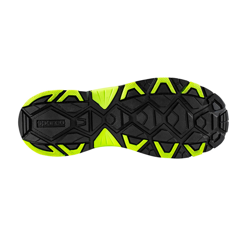 Sparco Allroad-H Motegi Safety Shoes S3 ESD Unisex Black/Fluorescent Yellow — Black/Fluo yellow
