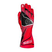 Sparco K-Attack Karting Gloves — Red/Black