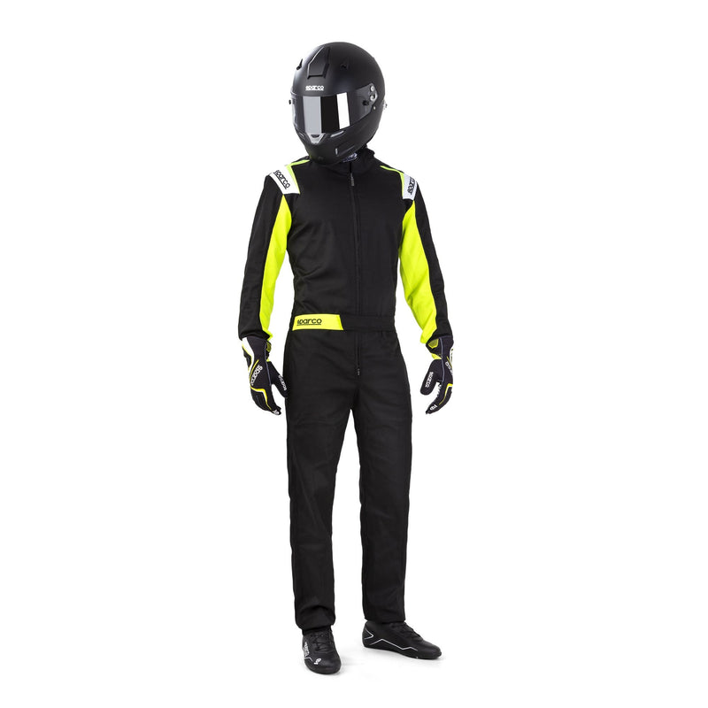 Sparco Rookie Karting Suit — Black/Red
