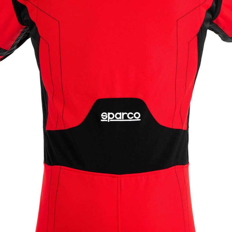 Sparco Thunder Advanced Karting Suit — Red/Black