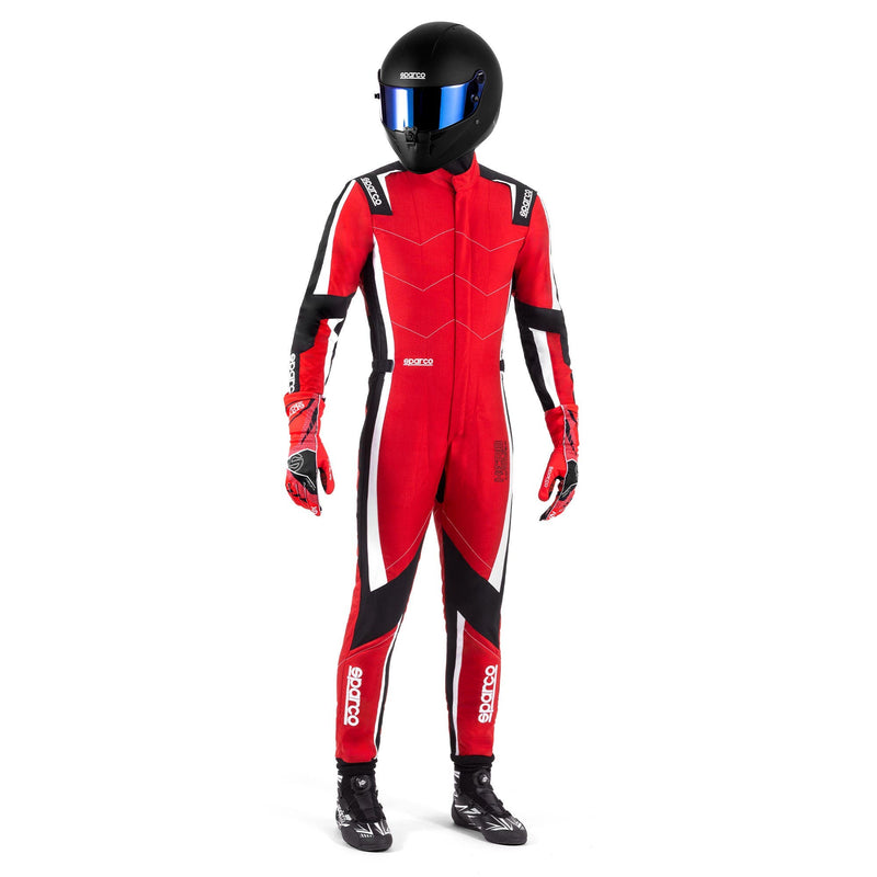 Sparco Kerb Advanced Karting Suit — Red/Black