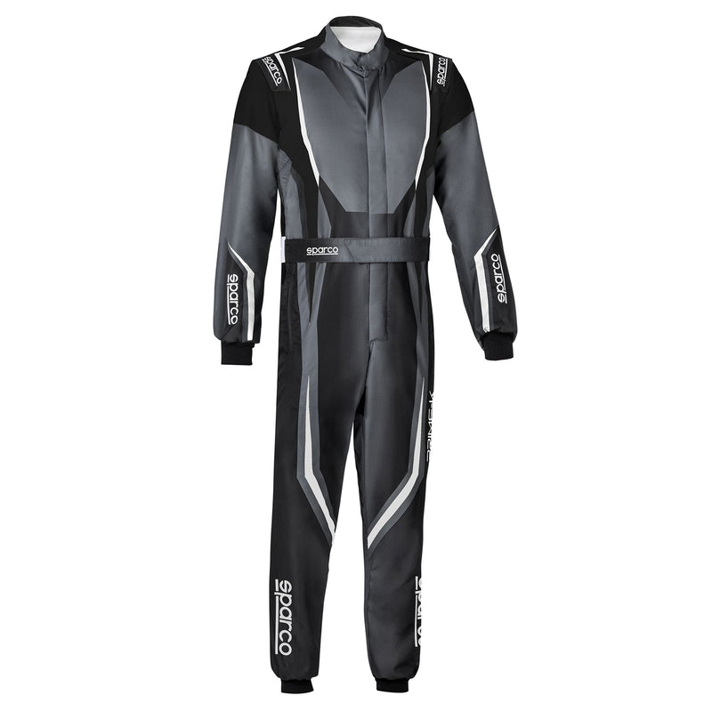 Sparco Prime-K Advanced Karting Suit — Black/Grey