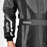 Sparco Prime-K Advanced Karting Suit — Black/Grey