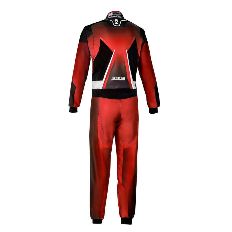 Sparco Prime-K Advanced Karting Suit — Black/Red