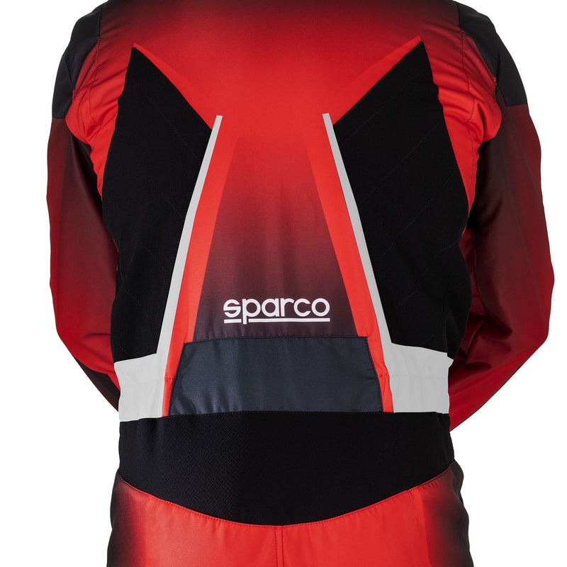 Sparco Prime-K Advanced Karting Suit — Black/Red