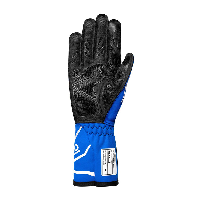 Sparco K-Tide+ Karting Gloves — Reflex blue/Black