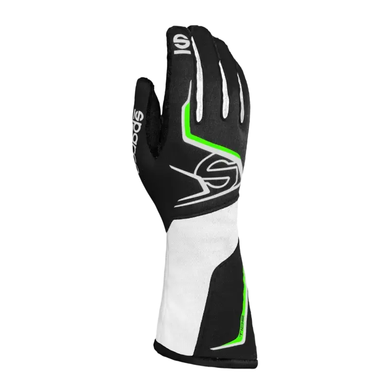 SPARCO TIDE-K For Karting - Black / Fluor Green / 10 - Karting Gloves