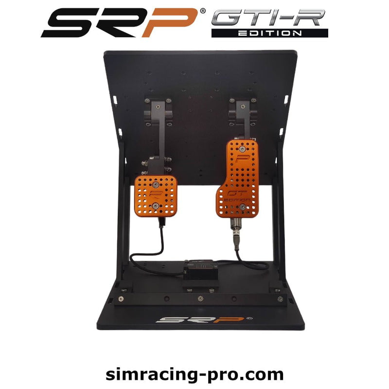 SRP GTI-R 2P Black Edition pneumatic sim racing pedals – product view 4