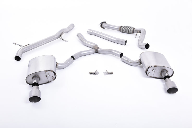 Milltek SSXAU617 Audi A4 B9 2.0 TFSI quattro Saloon / Avant